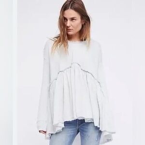⭐️NWOT Free People Summers Dream Pullover Tunic Top⭐️